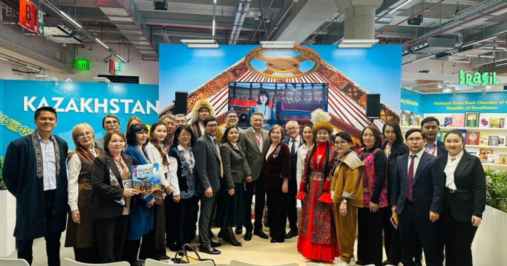 Kazakhstan publishing delegation at the Frankfurt Book Fair